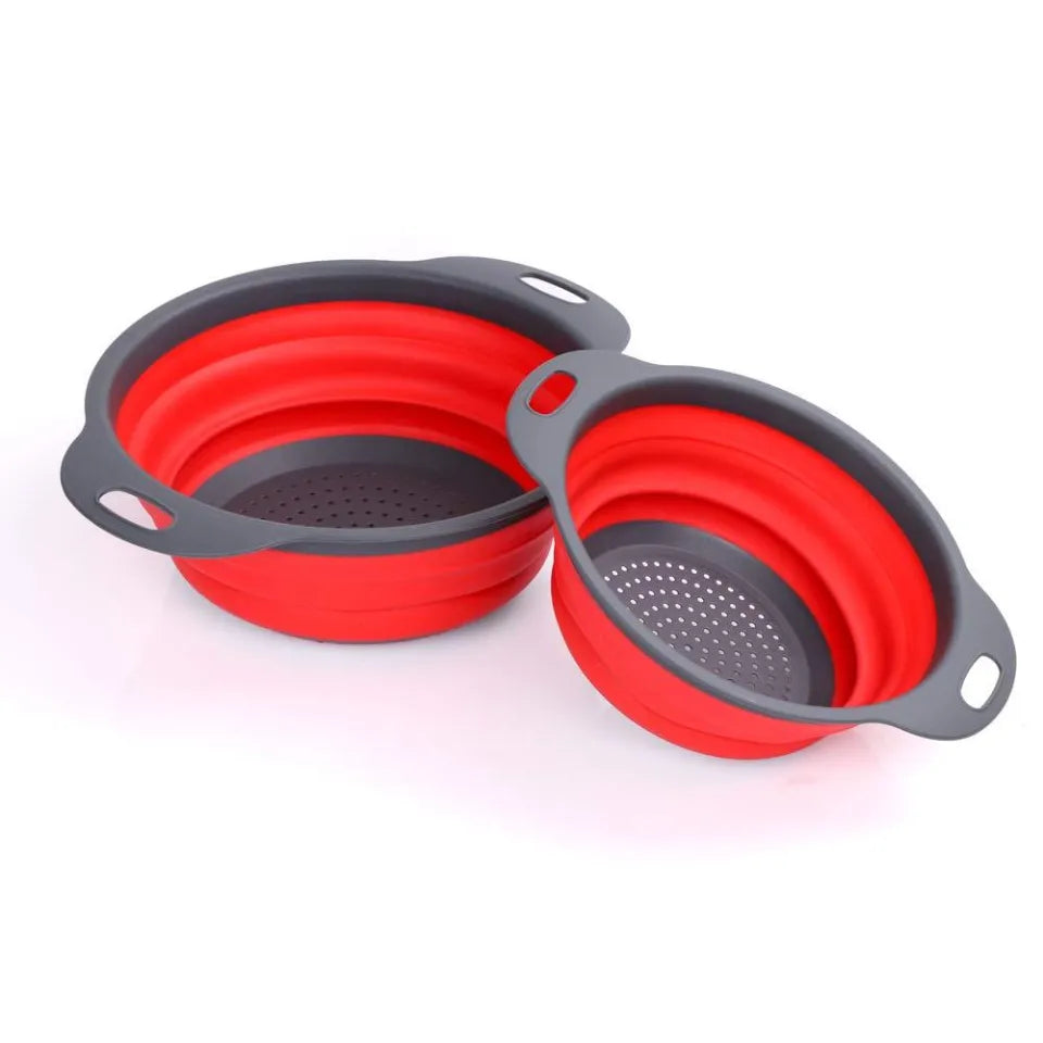 Collapsible Colander, Strainer for Kitchen, Food-Grade