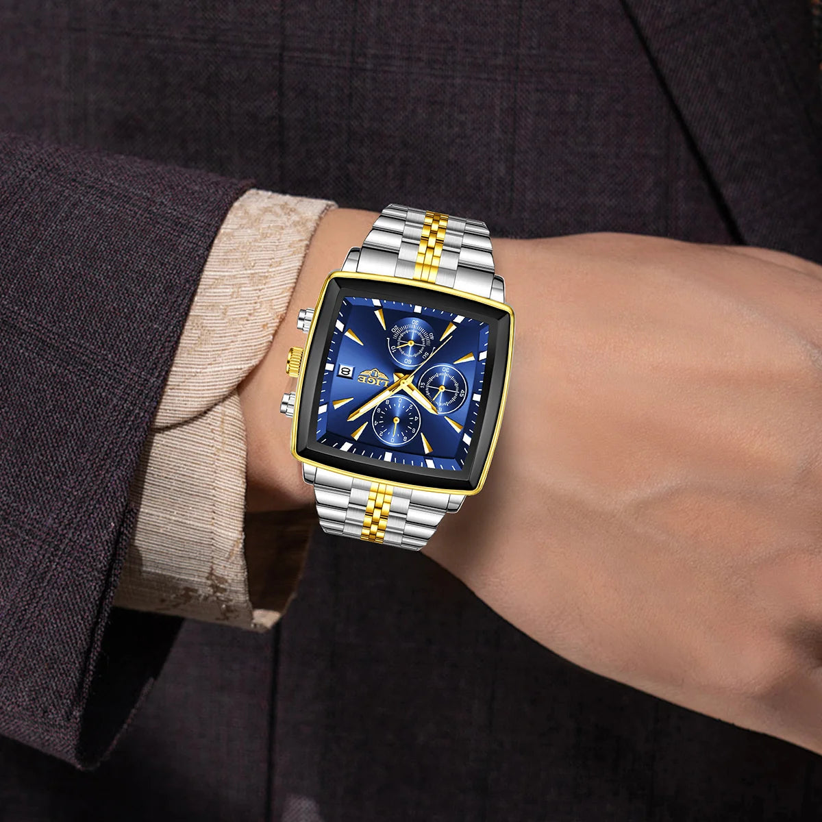 Bestwin brand new men's watch large dial luminous waterproof