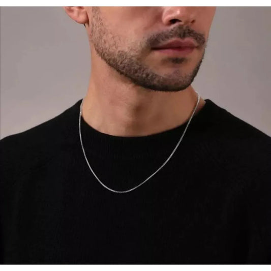 American Style Silver Trendy New Design Neck Chain For Men