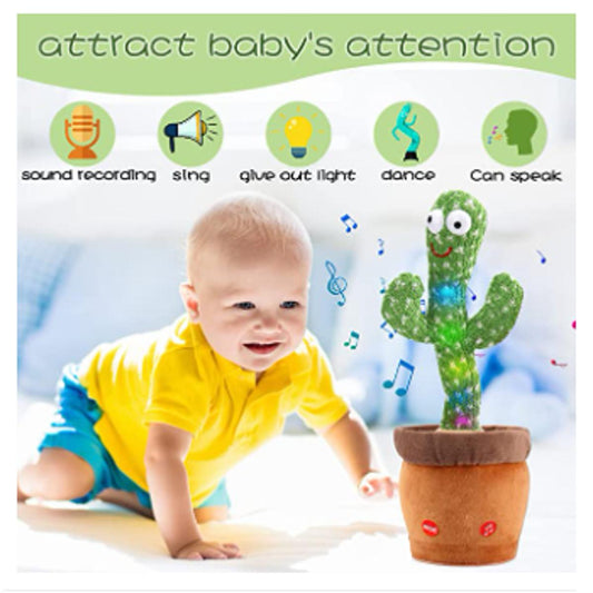 Rechargable Dancing Cactus Talking Toy