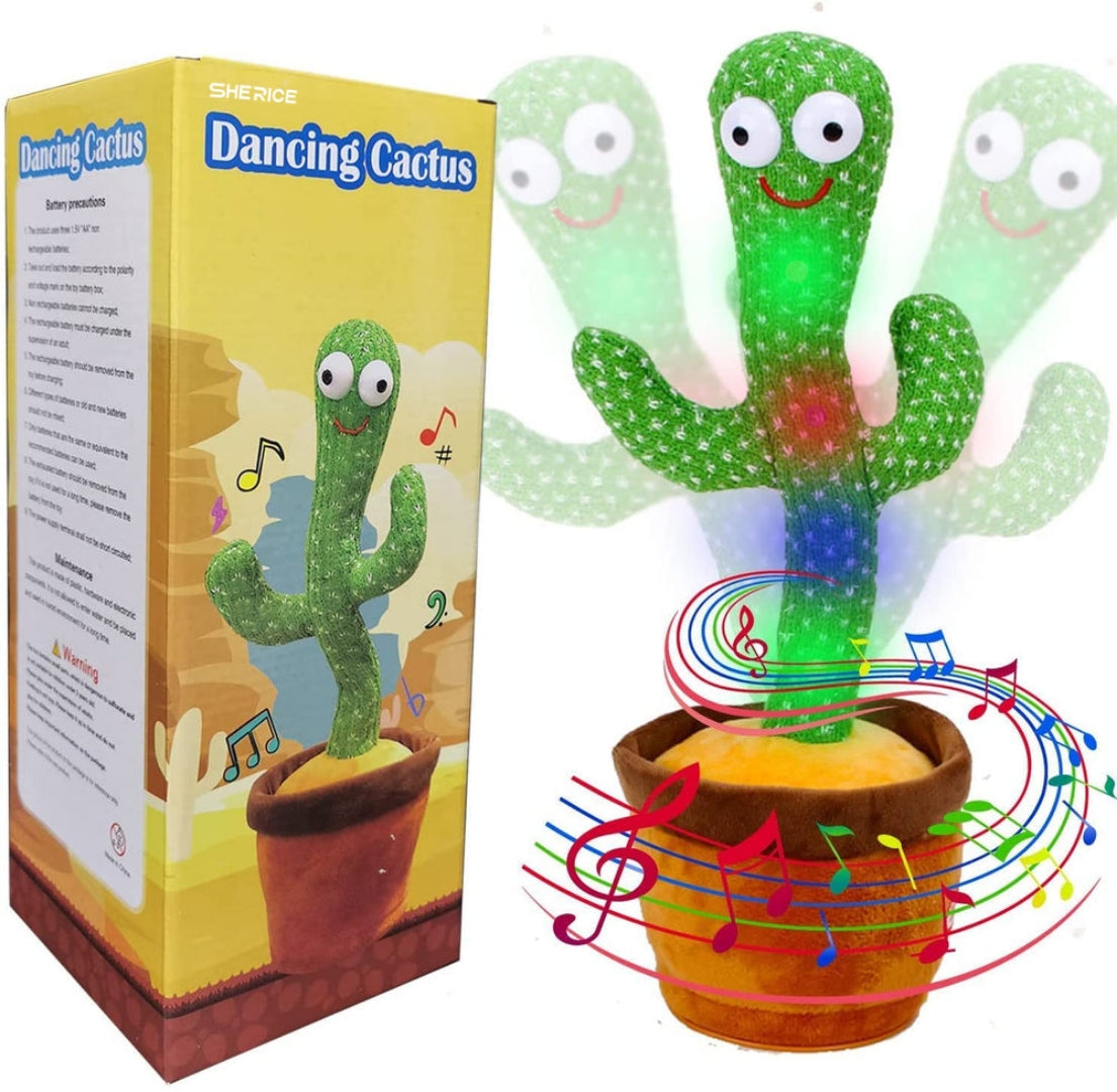 Rechargable Dancing Cactus Talking Toy