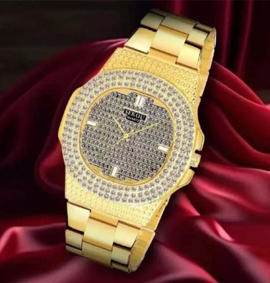 Golden Classic Luxury Watch